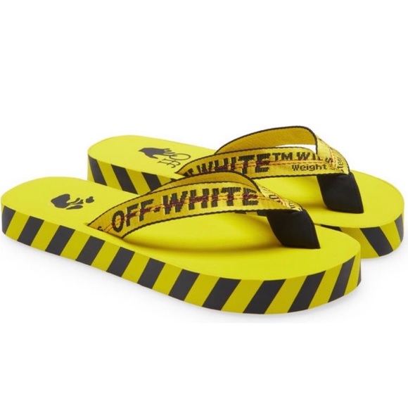 New Off-White Industrial Logo Platform Flip
Flop size 1OUS/43EU women’s 11unisex main image 5